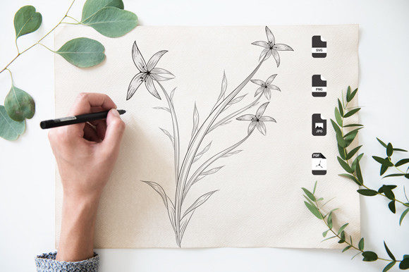 A Botanical Embroidery Design That Wins Over Customers
