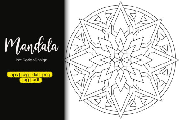 A Designer's Review of Star Mandala Coloring Page Vol 39 for Client Projects