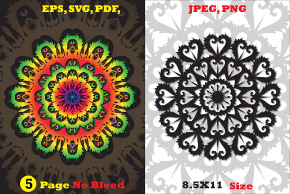 A Designers Practical Review of Hand Drawn Mandala Graphics