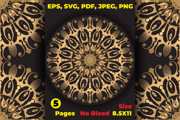 A Practical Review of Relaxing Mandala Coloring Page Graphics