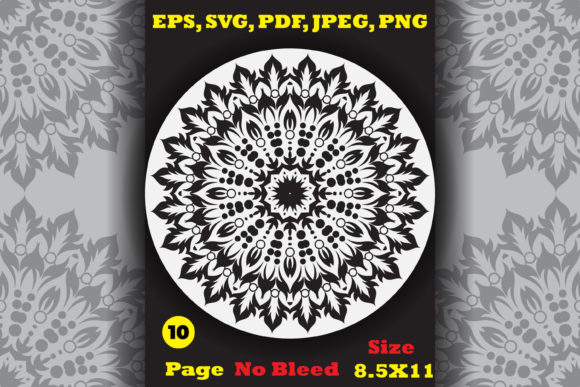 A Real Publisher's Review of Mandala Coloring Page Graphics