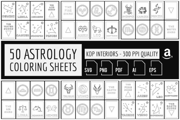 Astrology Coloring Pages: A Graphic Designer’s Review for Editorial Use