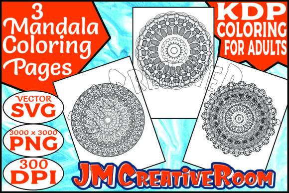 Coloring Book Adult Pages Mandala: Coloring Pages Amp Graphics