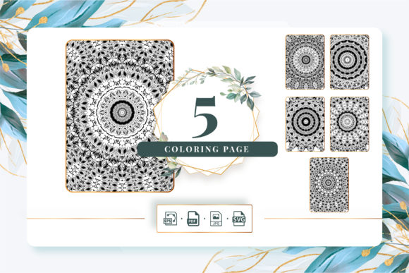 Coloring Pages Bundle KDP Pack 213 Graphics & Amp