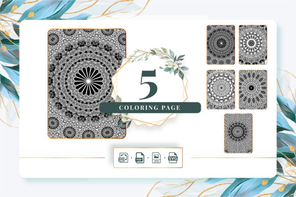 Coloring Pages Bundle KDP Pack 262 Graphics & Amp