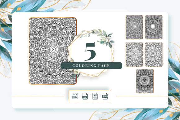 Coloring Pages Bundle Pack 256 Graphics & Coloring Pages Amp