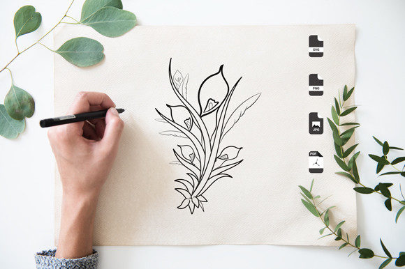 Evaluating Sketch Flowers and Leaves for Local Business Graphics