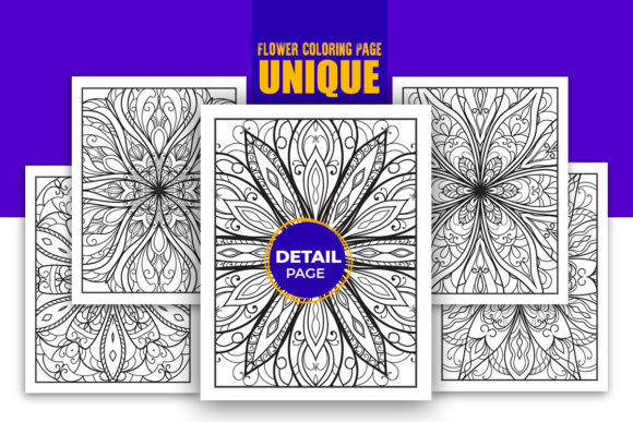 Mandala Coloring Book SVG Graphics for Coloring Pages Amp