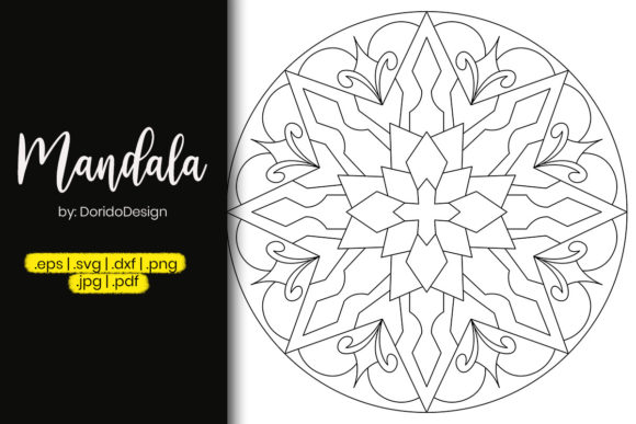 Star Mandala Coloring Page: A Strategic Graphic Asset for Creative Brands