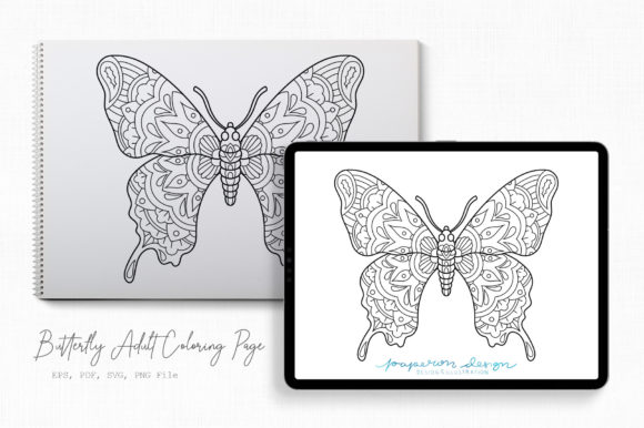 The Butterfly Design: A Brand Designer's Review for Graphics & Coloring Pages Amp