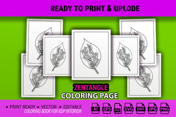 Zentangle Coloring Pages for Adult Graphics Review